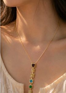 Elegant Gemstone Pendant Necklace