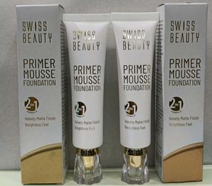 Swiss Beauty Primer Mousse Foundation