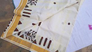 Kalamkari Saree Kerala Cotton