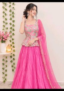 Beautiful Pink Lehenga Set