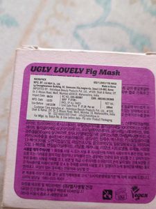 Ugly Lovely Fig Mask