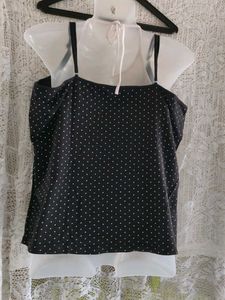 Chic Polka Dot Tank Top