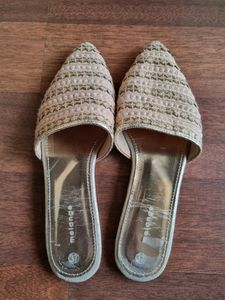 Preloved Set 2 Charles&amp;Keith Melange Flats Sandal
