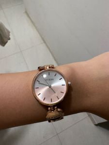 Guess Rose Gold Analogue watch