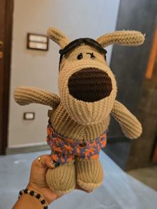 Doggy crochet toy