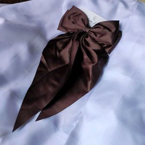 🎀 4 Satin Bow Hair Clip Combo 🎀