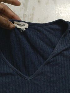 Blue Ribbon Top.(Imported)