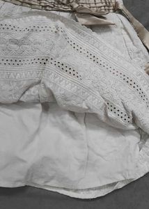 Cute White Dress with Bow