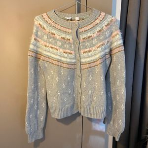 Gap Kids Fair Isle Cardi Sweater