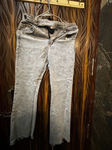 Blue Denim Bootcut Jeans