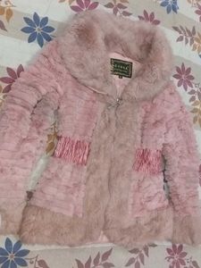 Pink Furry Winter Coat