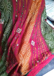 Bandhani Print Saree