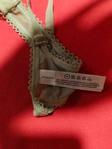 Primark Sage Green Lace Thong Panty