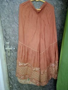 Elegant Orange Kurta Set with Dupatta