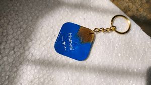 Personalized Resin Keychain