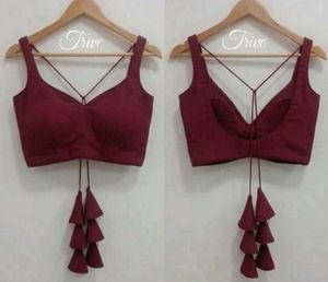 Maroon Designer Blouse
