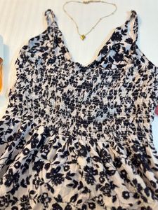 Floral Print Mini Dress