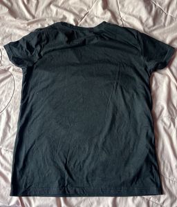 Black is My Happy Colour Fitted Shirt in M