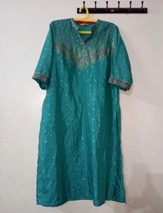 Teal green Kurta 💚