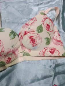 Floral Print Bra &amp; Panty Set