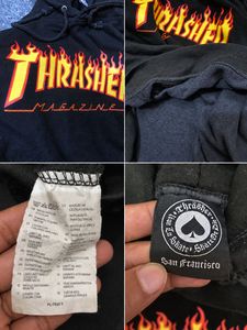 Thrasher Magazine Flame Logo Hoodie
