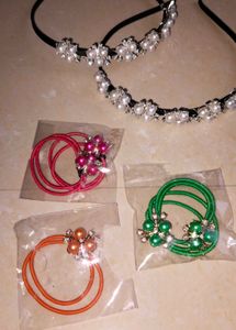 New Sparkling Pearl & Rhinestone Hair Accessories