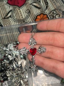 Gothic Cross Pendant Necklace