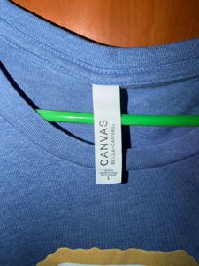 Jane street blue graphic tshirt