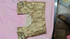 Elegant Brocade Blouse