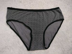 Comfortable 32,34🥰Grey Printed Briefs