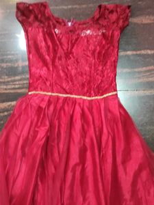Beautiful Red Ethnic Gown