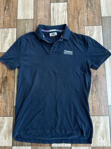 Tommy Jeans Navy Blue Polo Shirt