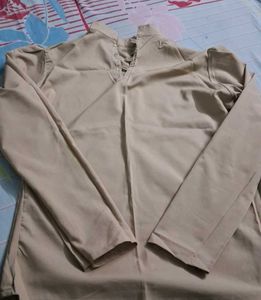 Elegant Beige Top