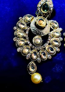 Beautiful Gold Pearl Earrings
