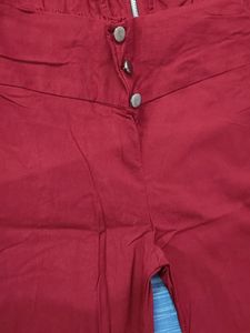 Red co-ord set- Unique Style
