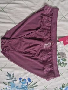 M&S Women's Lace Trimmed Briefs