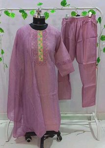 Brand New With Tag Elegant Lavender Suit Set