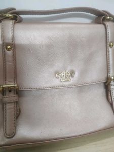 Eske Solid Satchel Handbag..