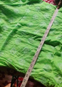 Green Embroidered Kurta Set