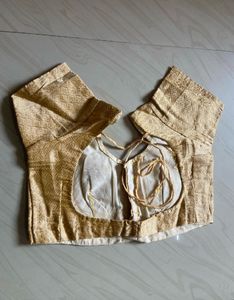 Elegant Beige Printed Saree