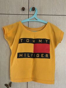 Tommy Hilfiger Yellow Logo T-Shirt