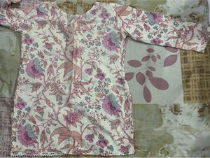 Beautiful Floral Print Kurta