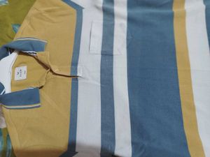 Men's Striped Polo Shirt