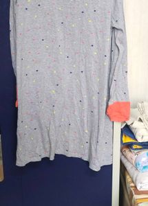 Cozy Heart Print Robe