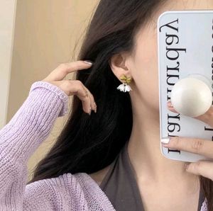 Cute Lily of the Valley Bow Earrings
