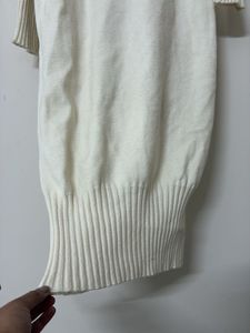 Cozy White Turtleneck Sweater