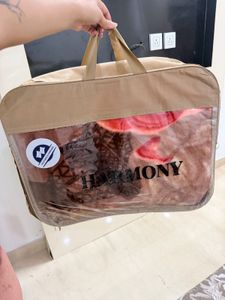 Cozy Floral Mink Blanket brand new