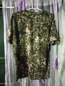 Length 27half,Men's Camouflage T-Shirt