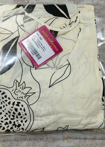 Elegant White Floral Kurta Set