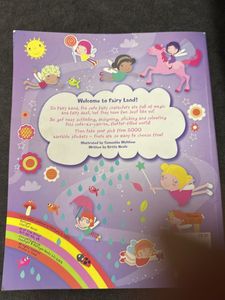 Fairyland Sticker And Art Book - Freebie Incl